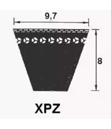 Ремень клиновой XPZ800Ld