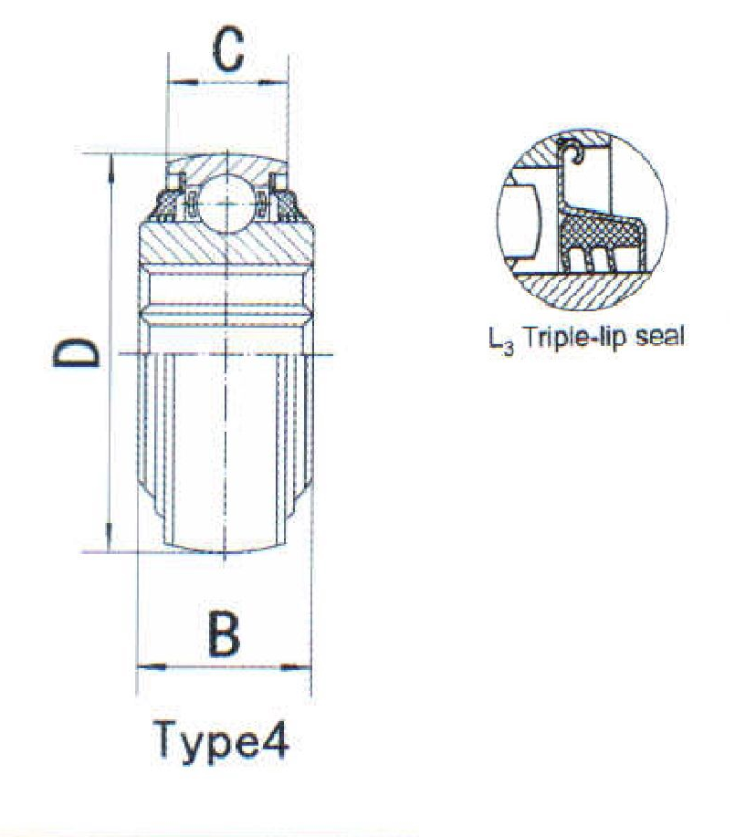 картинка Подшипник W208PPB16 (JD9373) 