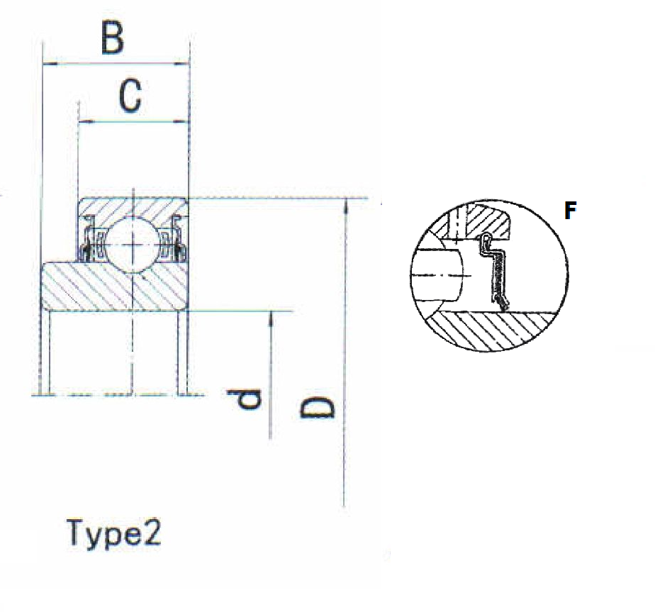 картинка Подшипник 204KRD4F 