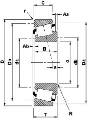 картинка Подшипник M38545/M38510 