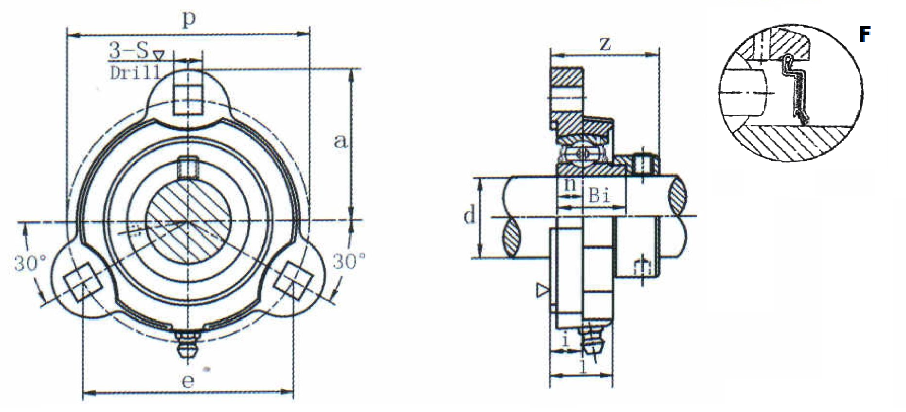 картинка Подшипниковый узел SAFCT207-23F Heavy duty 