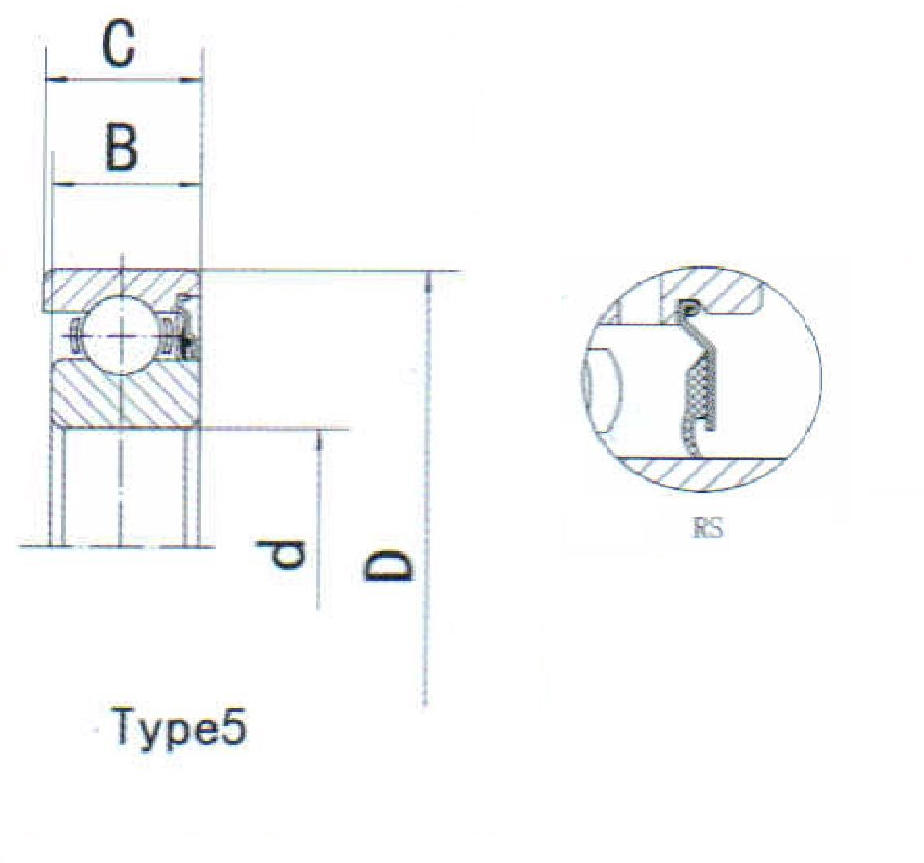 картинка Подшипник 203KRR3RS 