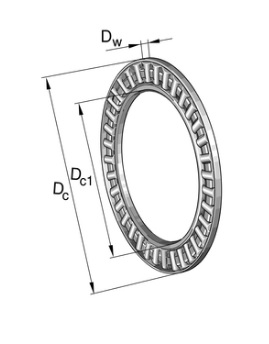 картинка Подшипник AXK1528 