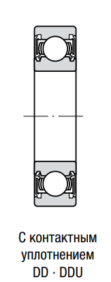 картинка Подшипник 6012-2RS 