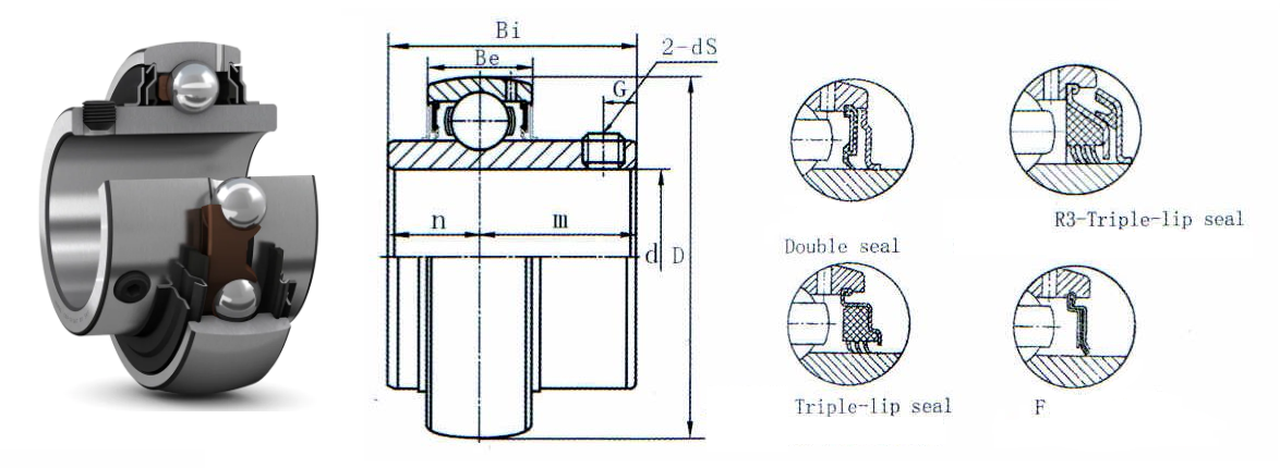 картинка Подшипник UC212-38 