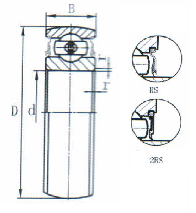 картинка Подшипник ORAE20NPPB-2RS 