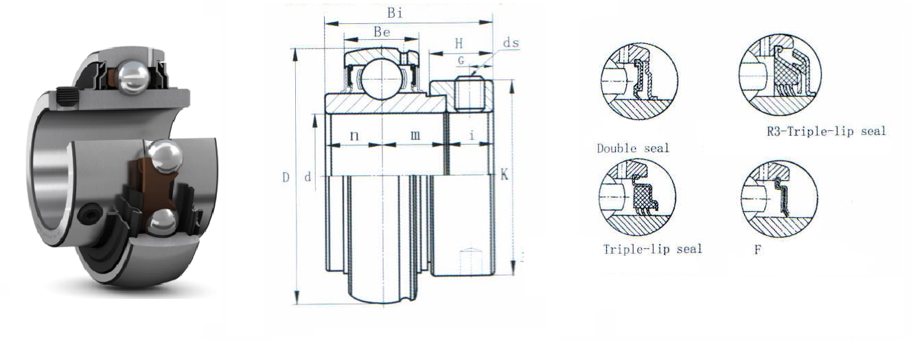 картинка Подшипник G1215KRRB 