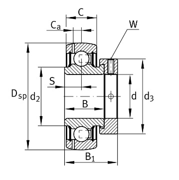 картинка Подшипник GRAE30-XL-NPP-B 