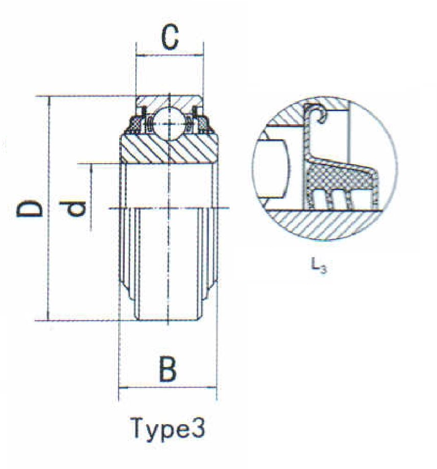 картинка Подшипник W208PP8L3 