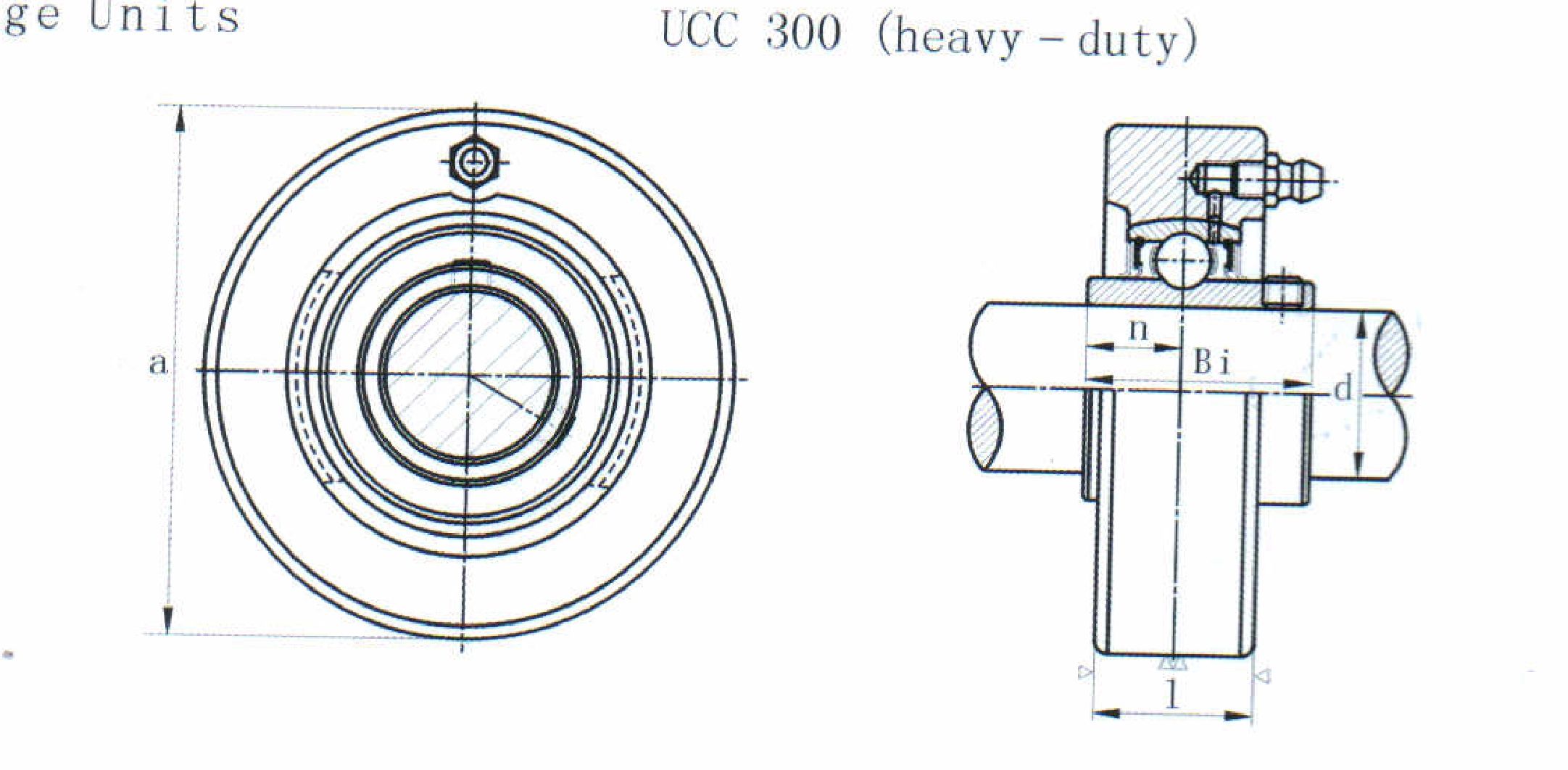 картинка Подшипниковый узел UCC201-8F-2RS 
