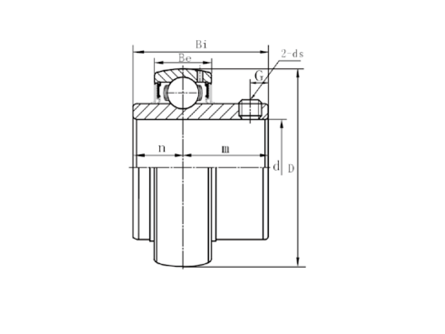 картинка Подшипник UC210F 