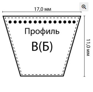 картинка Ремень B1405 