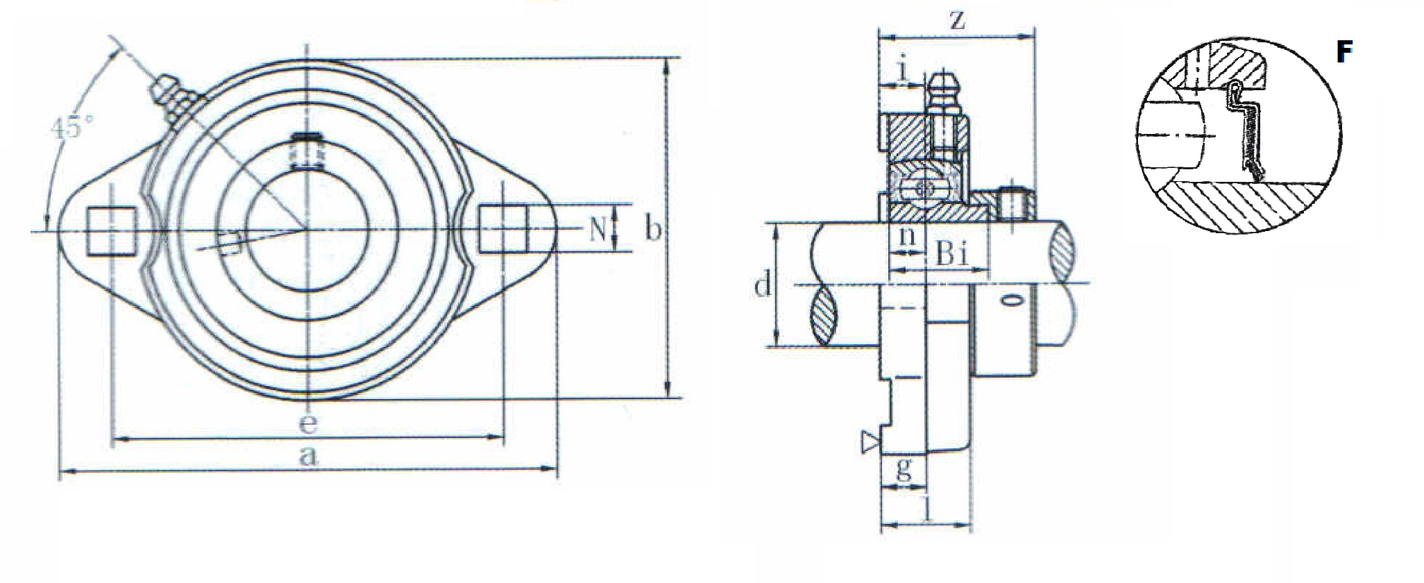 картинка Подшипниковый узел SAFTD207F Heavy duty 