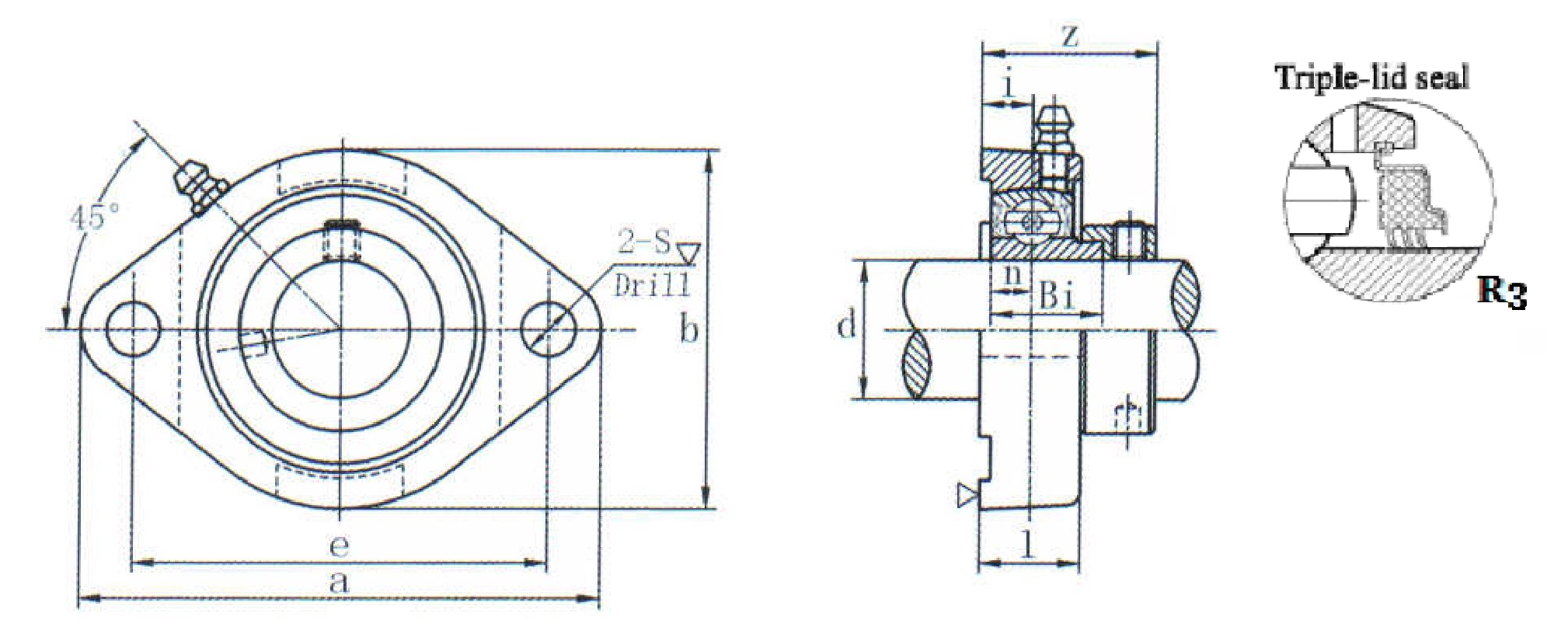 картинка Подшипниковый узел SAFD204R3 Heavy duty 