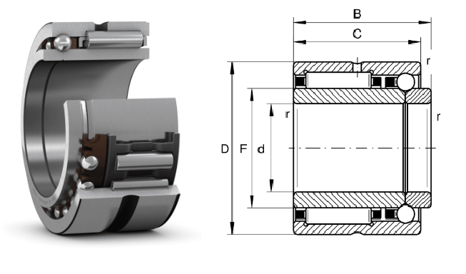 картинка Подшипник NKIB5910-XL 