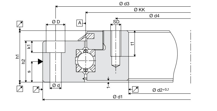 картинка Подшипник LDV200 66276A 