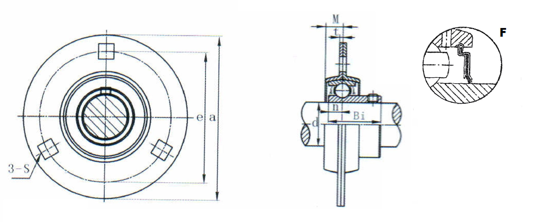 картинка Подшипниковый узел SBPF205-16HT200/F 