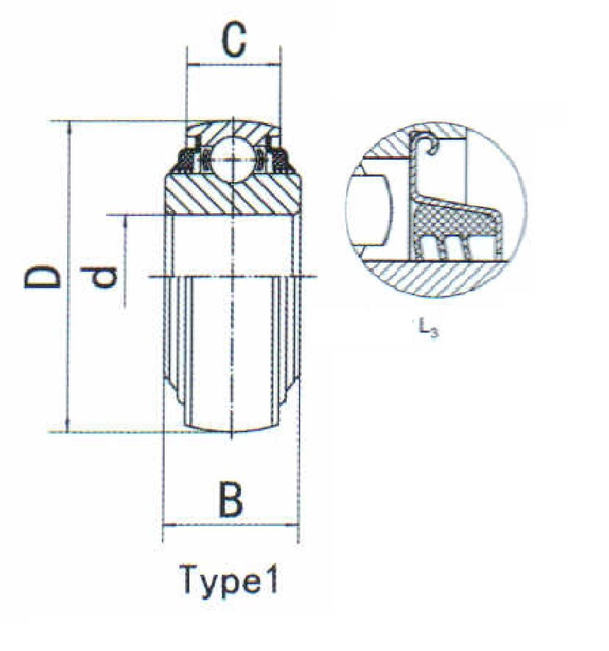 картинка Подшипник W208PPB10L3 