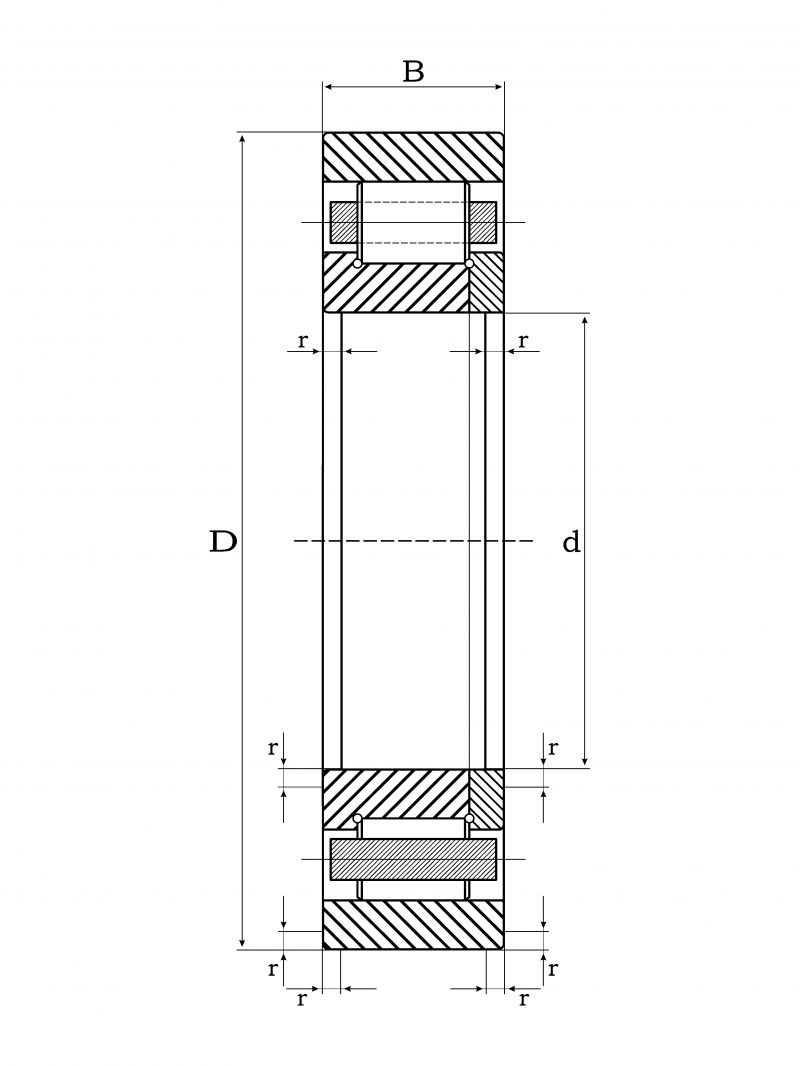 картинка Подшипник NU2326E.M1.С3 