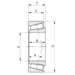 картинка Подшипник 3578/3525 