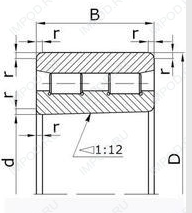 картинка Подшипник 2-3182128Л 