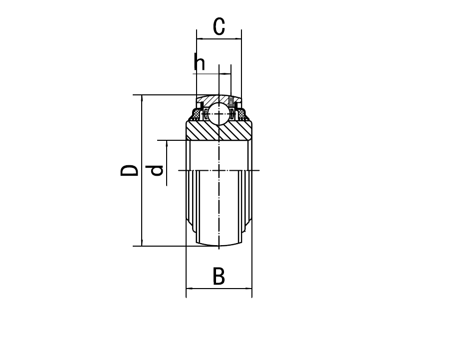 картинка Подшипник дисковой бороны GW211PPB9 