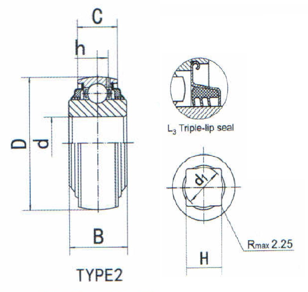 картинка Подшипник GW209PPB5L3 