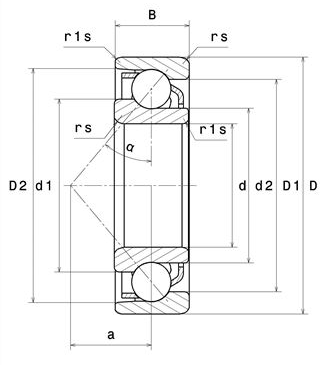 картинка Подшипник 7209 