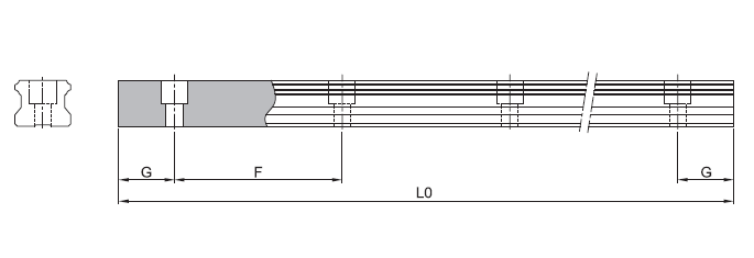 картинка Направляющая SBI15-3000L 