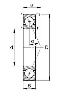 картинка Подшипник 7219BECBP 