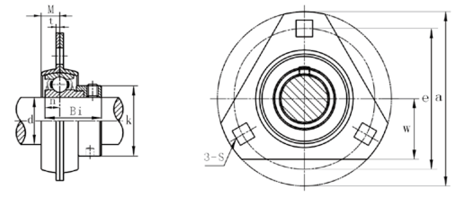 картинка Подшипниковый узел SAPFT207F (H161529 John Deere) 