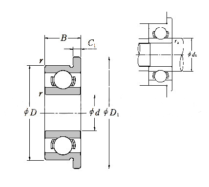 картинка Подшипник MF62 