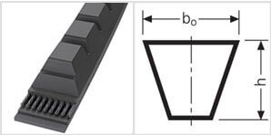 картинка Ремень XPB 1400 Ld E-POWER EPDM 