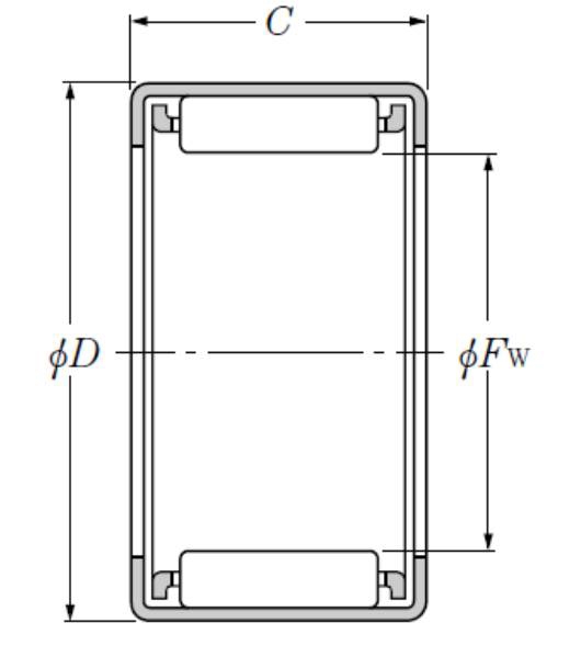 картинка Подшипник HK1516 