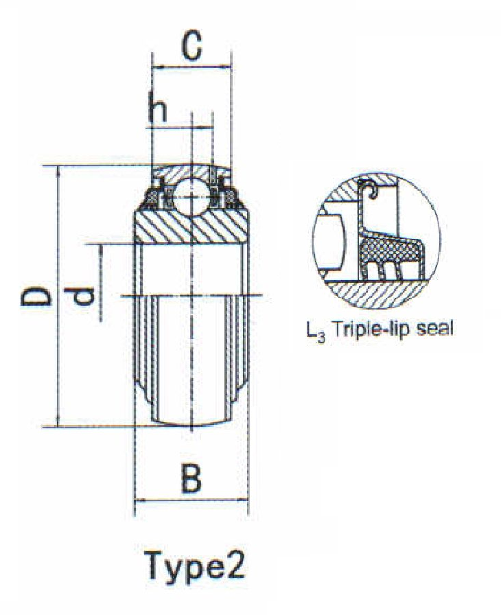 картинка Подшипник GW209PPB11L3 