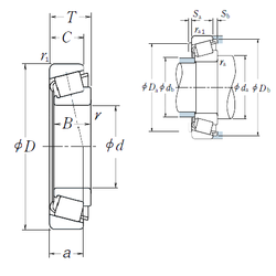 картинка Подшипник HR30305J 