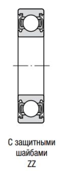 картинка Подшипник 6208-ZZ-C3 