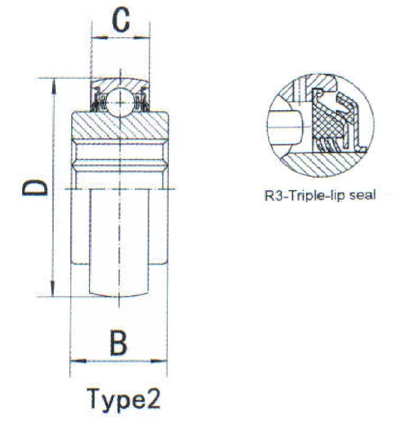 картинка Подшипник 206KRRB6R3 