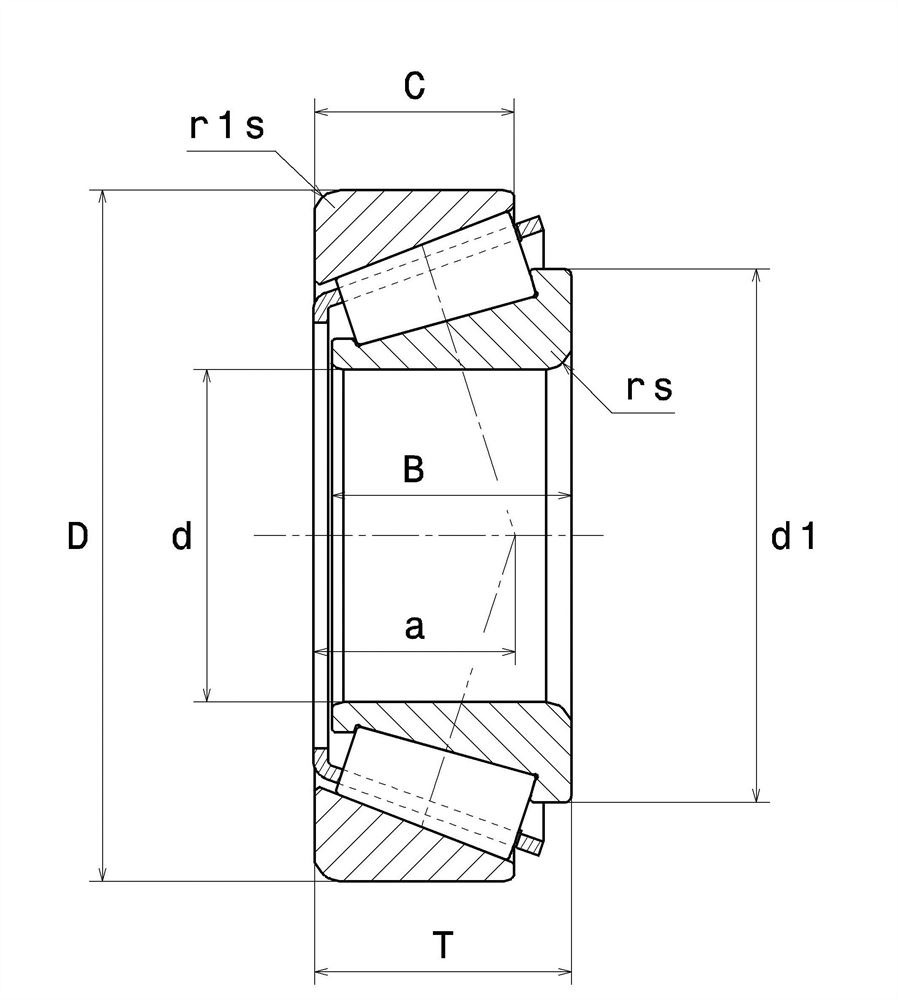 картинка Подшипник HR30202J 