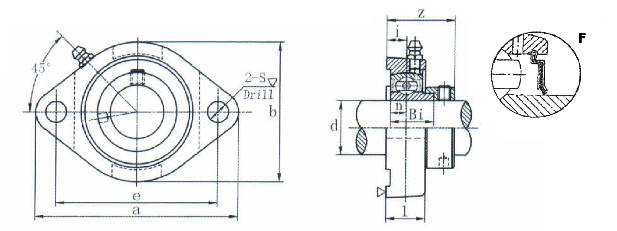 картинка Подшипниковый узел SAFD204F 