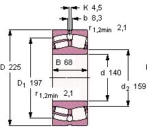 картинка Подшипник 23128CC/W33  
