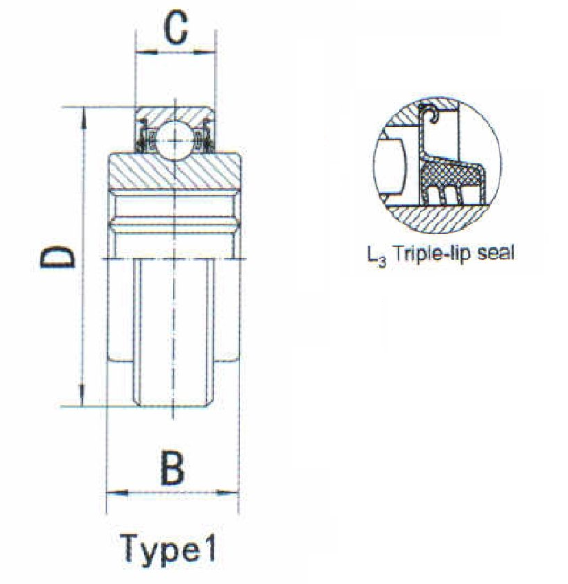 картинка Подшипник 206KRR6 
