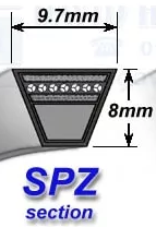 картинка Ремень SPZ512 